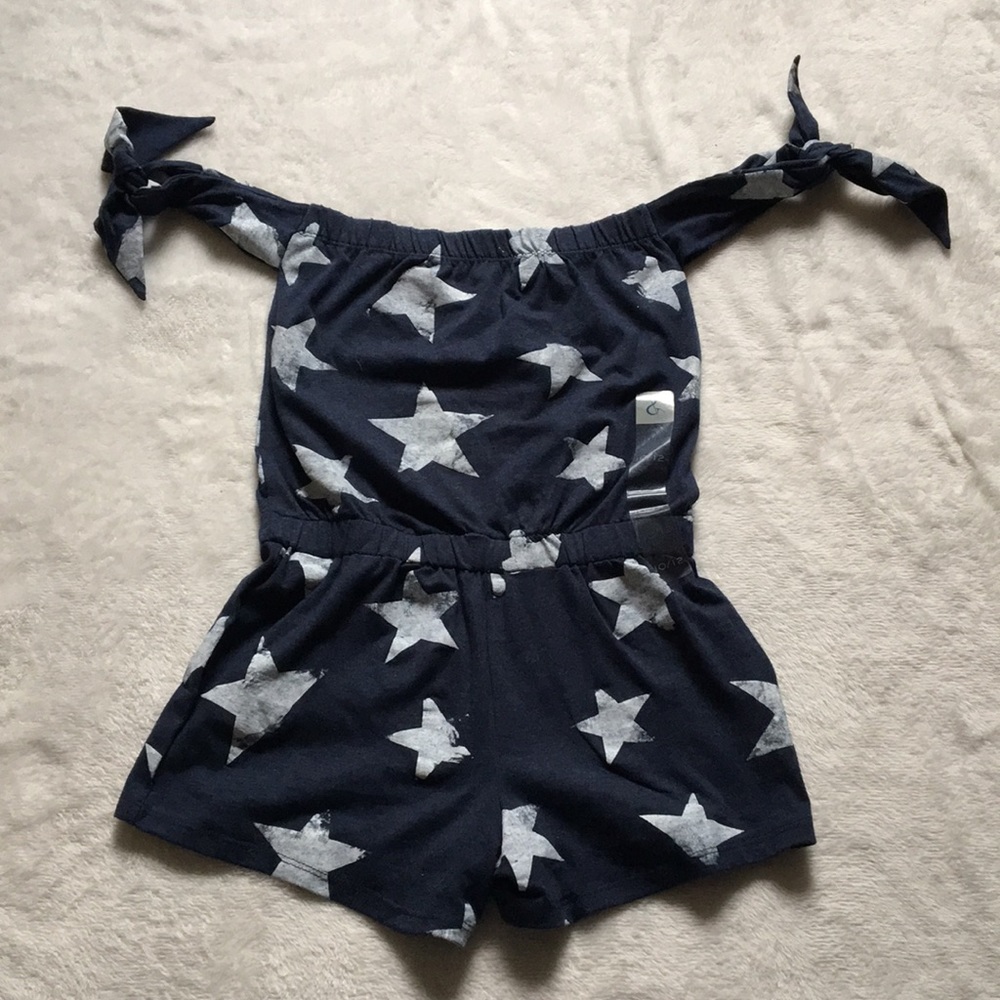 Off the shoulder romper